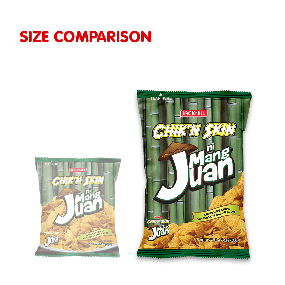 Mang Juan Chik'n Skin 70g