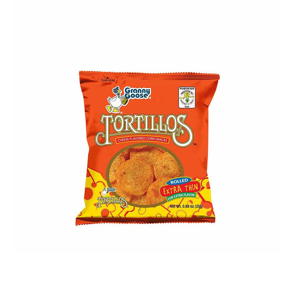Granny Goose Tortillos Cheese 25g