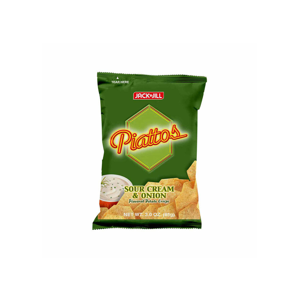 Piattos Sour Cream & Onion 85g