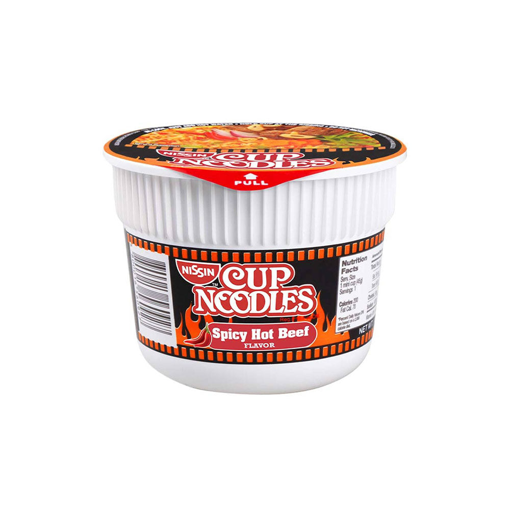 Nissin Cup Noodles Mini Spicy Hot Beef 45g